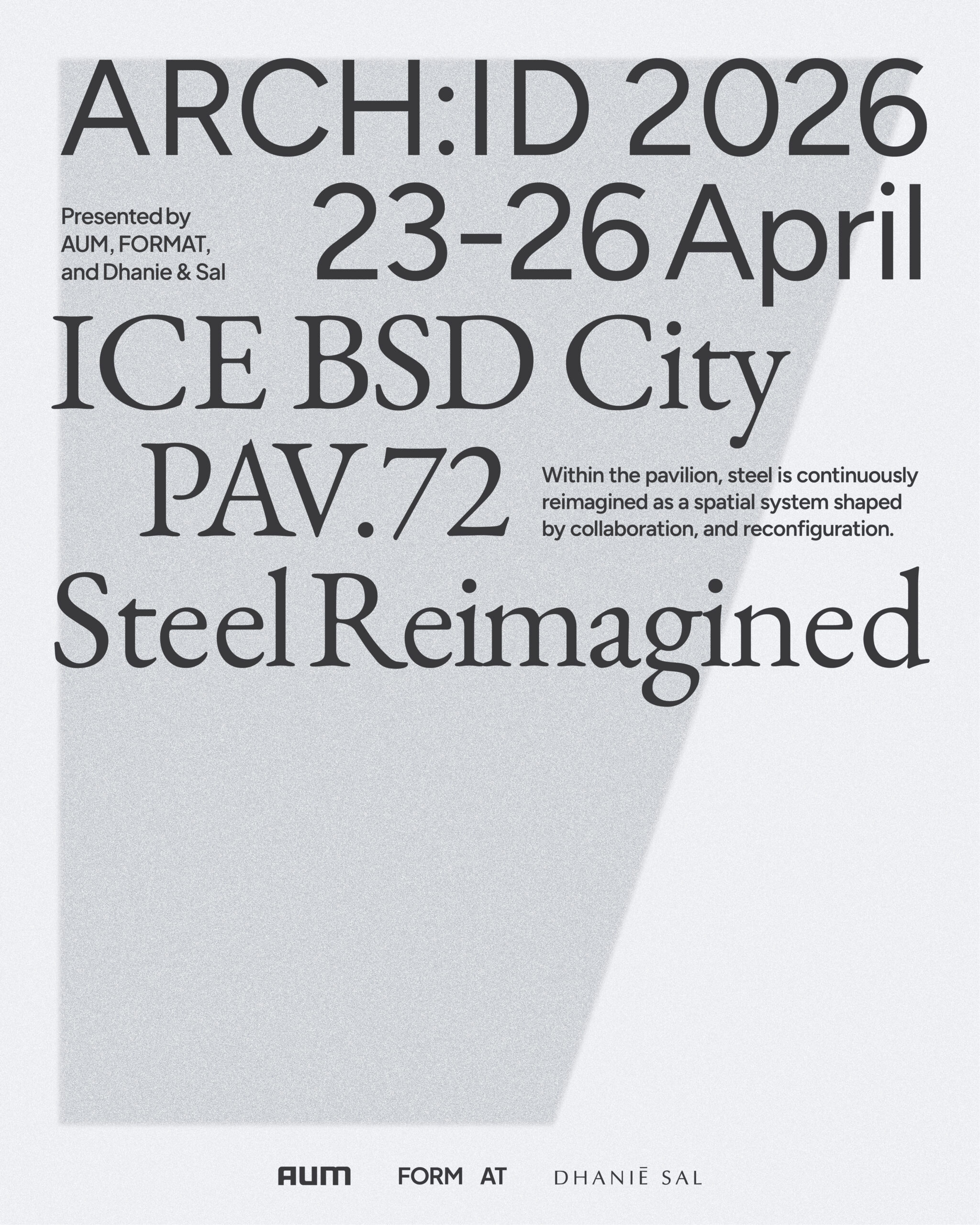 Alba and Format at ARCH:ID 2026